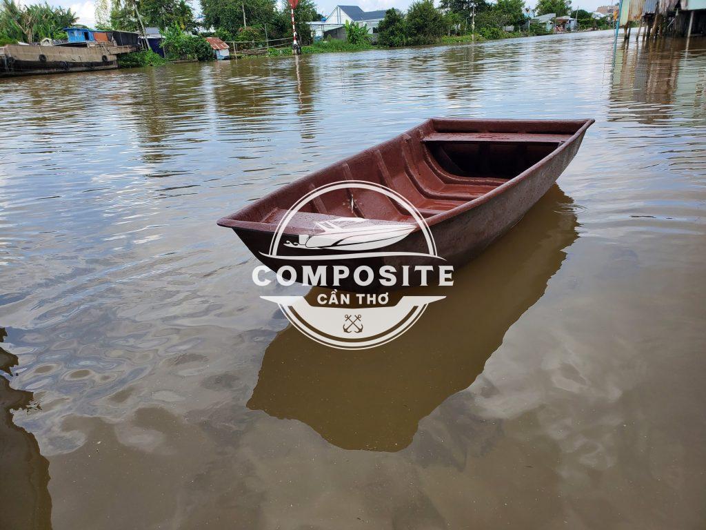 XUỒNG NHỰA COMPOSITE 2M3 MÀU NÂU