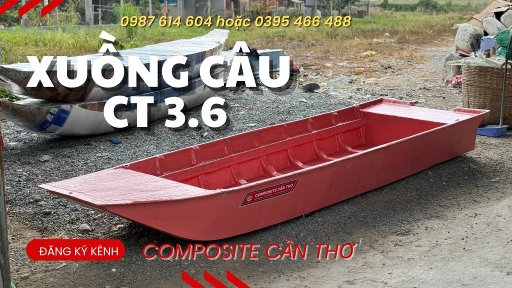 XUỒNG CÂU CT 3.6 MÀU HỒNG